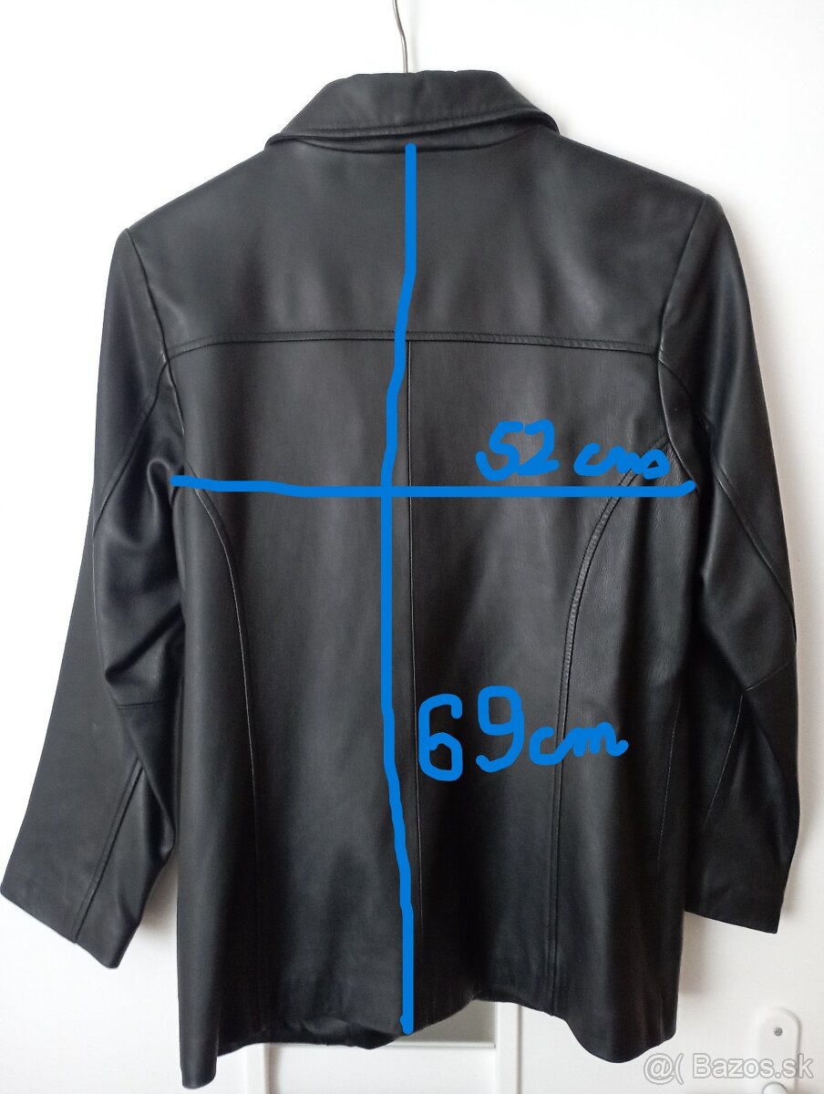 Predám dámsky kožený kabát Different - 2