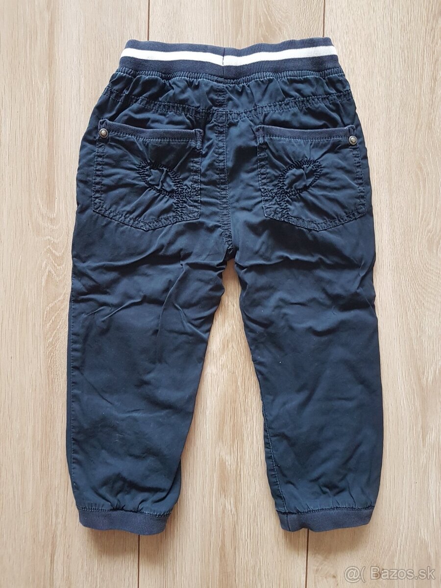 Detské podšité nohavice 92, POMPdeLUX - 2