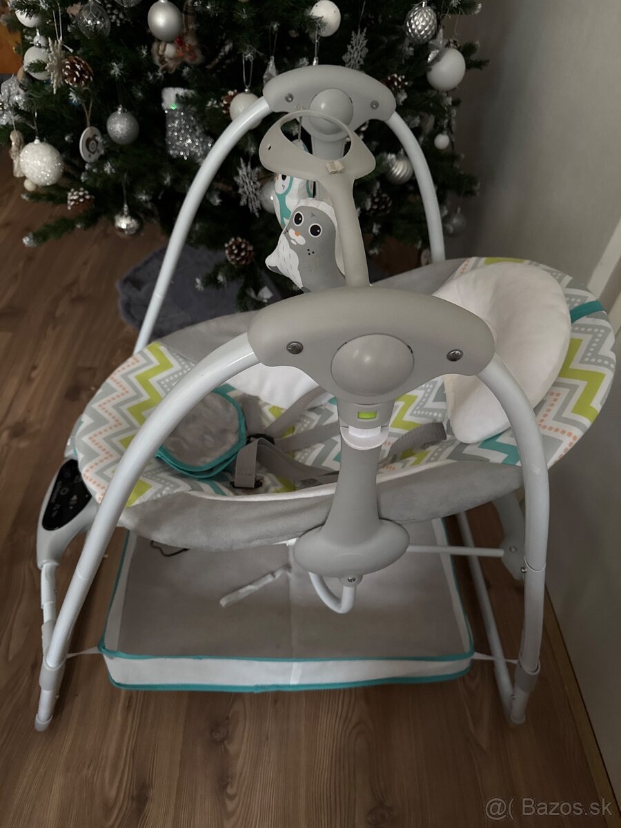 Elektrická hojdačka/ležadlo/vajíčko so zvukmi - 2