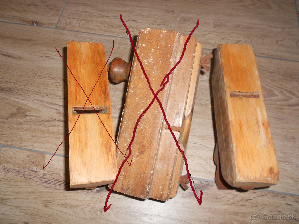 Predám drevený hoblík,drevenú misku - 2