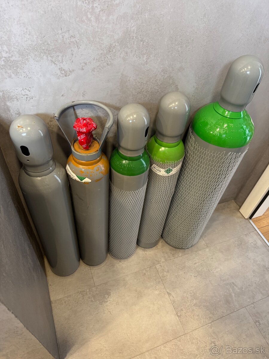 Fľaše s plynmi - 2