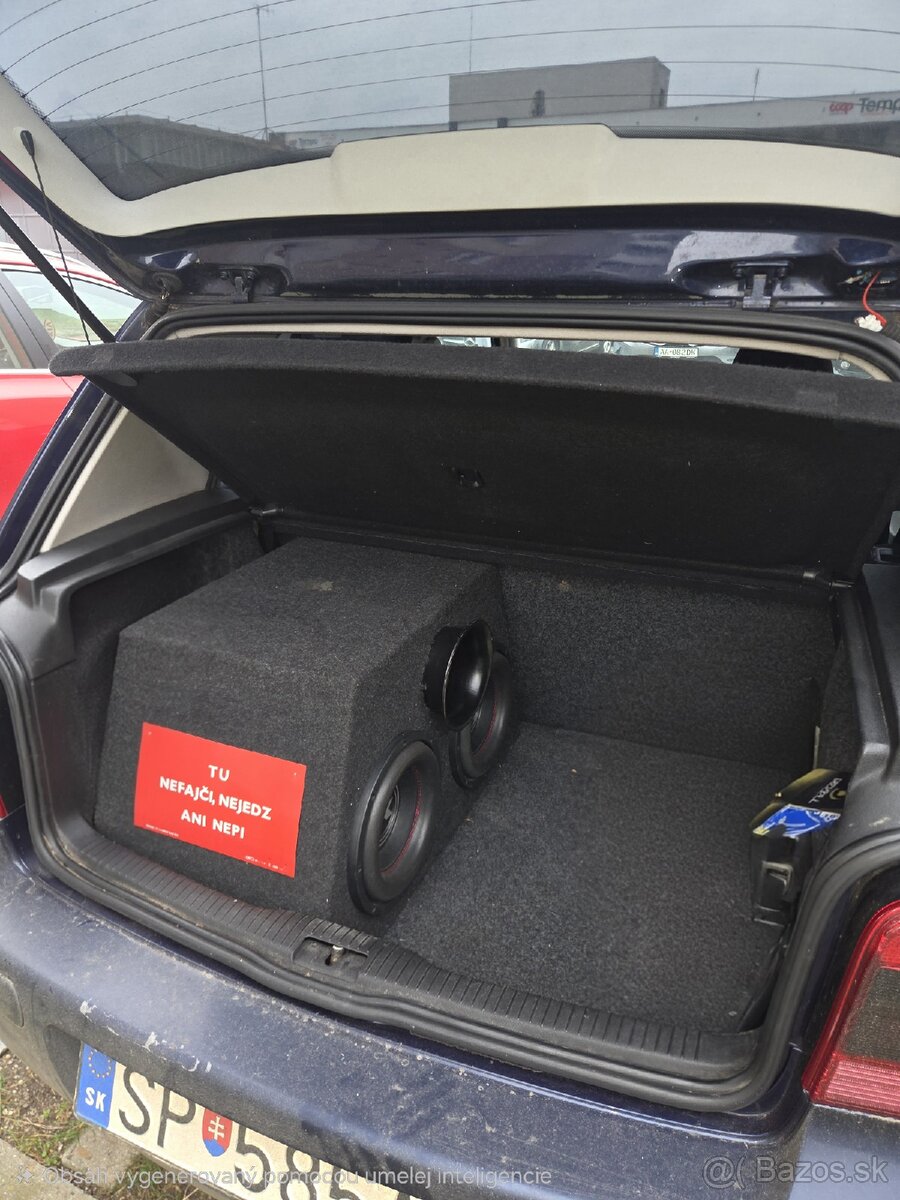 Subwoofer excursion - 2