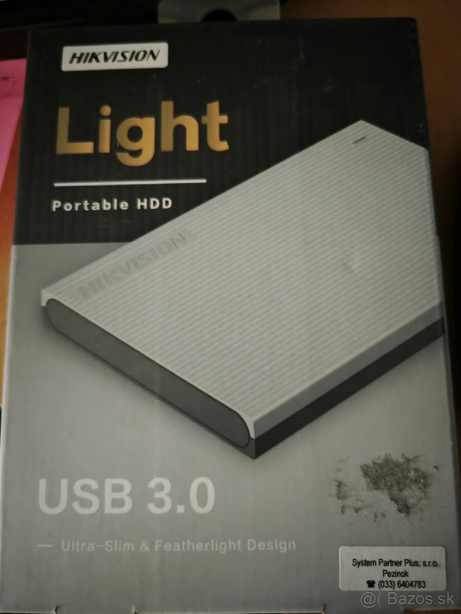Predám externý harddisk 1TB, USB 3.0 - 2