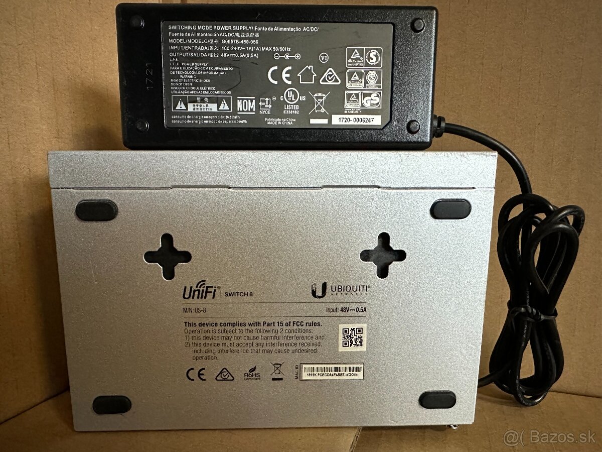 Unifi switch 8 M/N: US-8 - 2