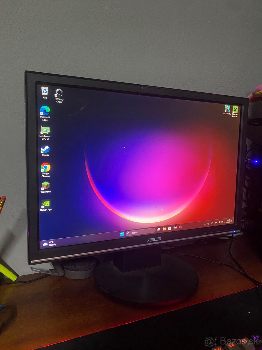 Predám 2 LCD monitory – Dell + ASUS - 2