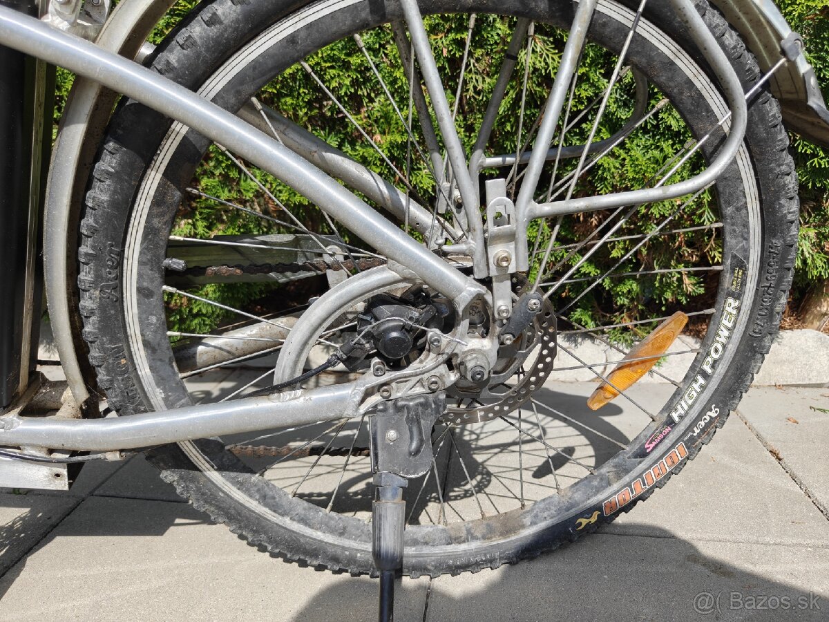 Nefunkčný - Dámsky elektrický bicykel - 2