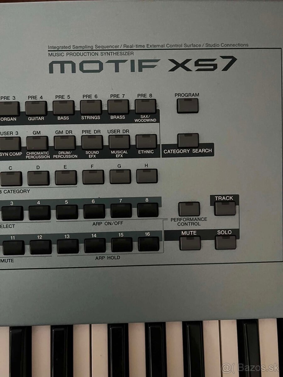 Predám Yamaha Motif XS7 - 2