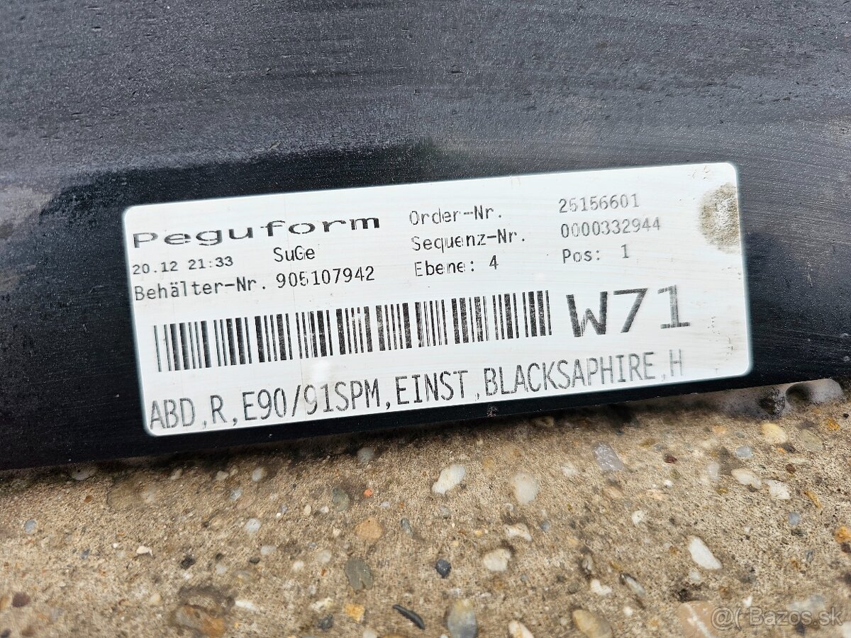 OEM Mpacket prahy BMW 3 e90 e91 - 2