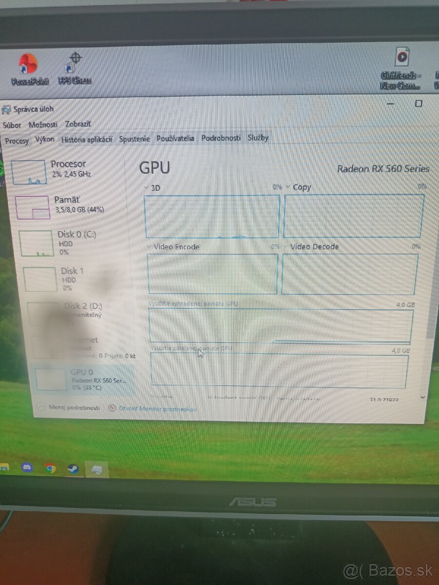 Predam PC + Monitor + webcamera + klavesnica - 2