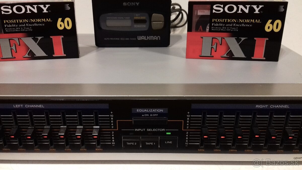 4x Equalizer SONY 2x9 2x7 pasm.JAPAN, AE49, AE92, AE87, AE90 - 2