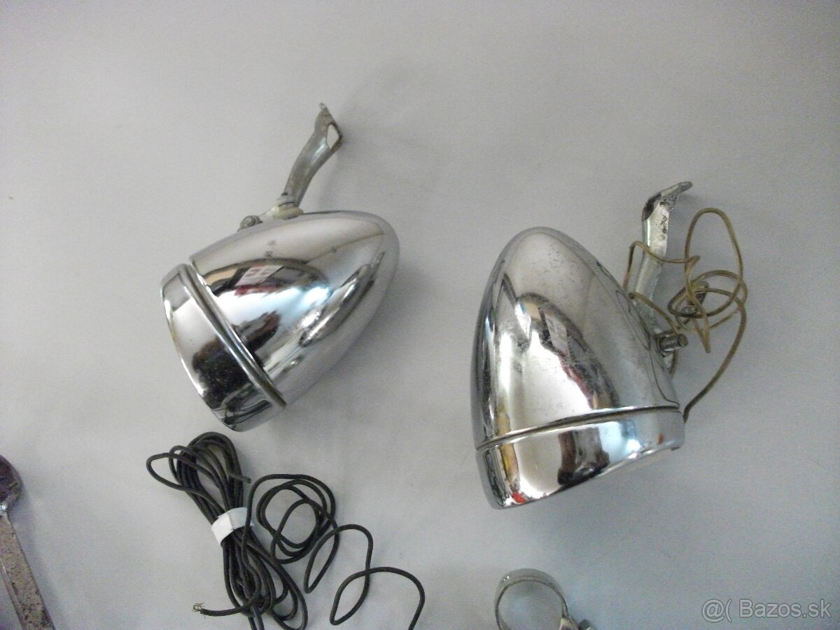 Predám retro svetlá a kľúče na bicykel,alebo moped. - 2