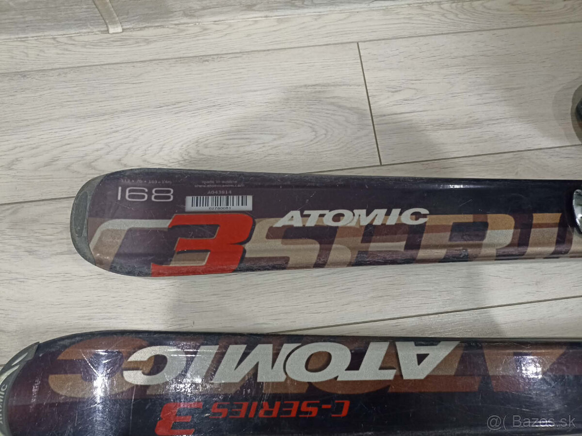 lyže Atomic a lyžiarky nordica - 2