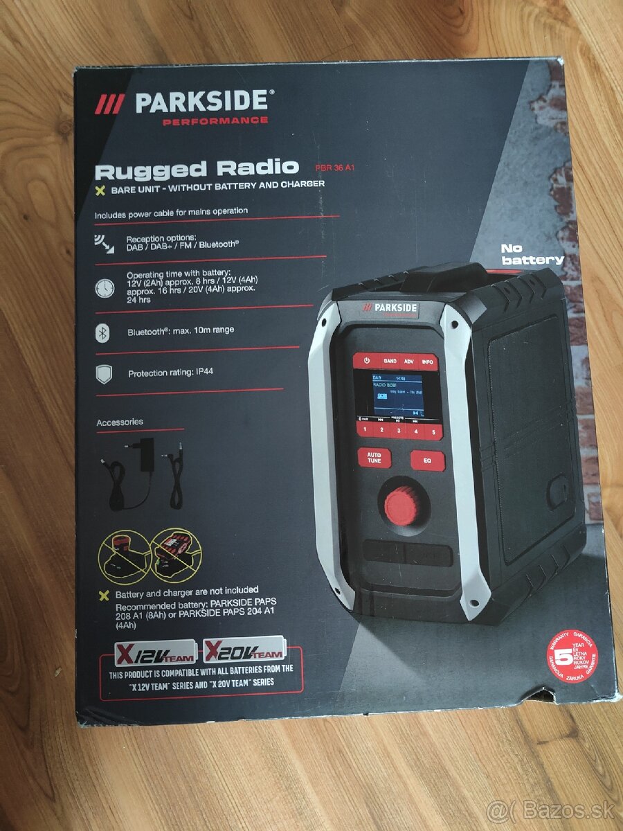 Parkside rádio performance - 2