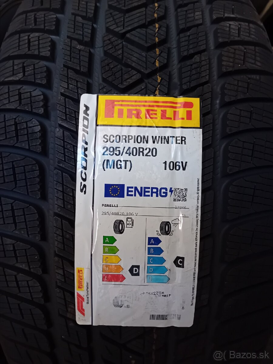 Zimné Pirelli Scorpion Winter 295/40R20 106V - 2