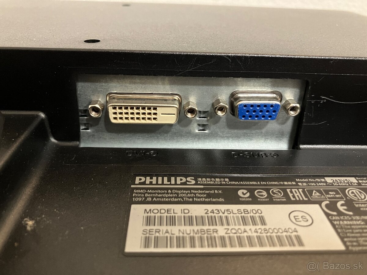 2x monitor philips 243v - 2