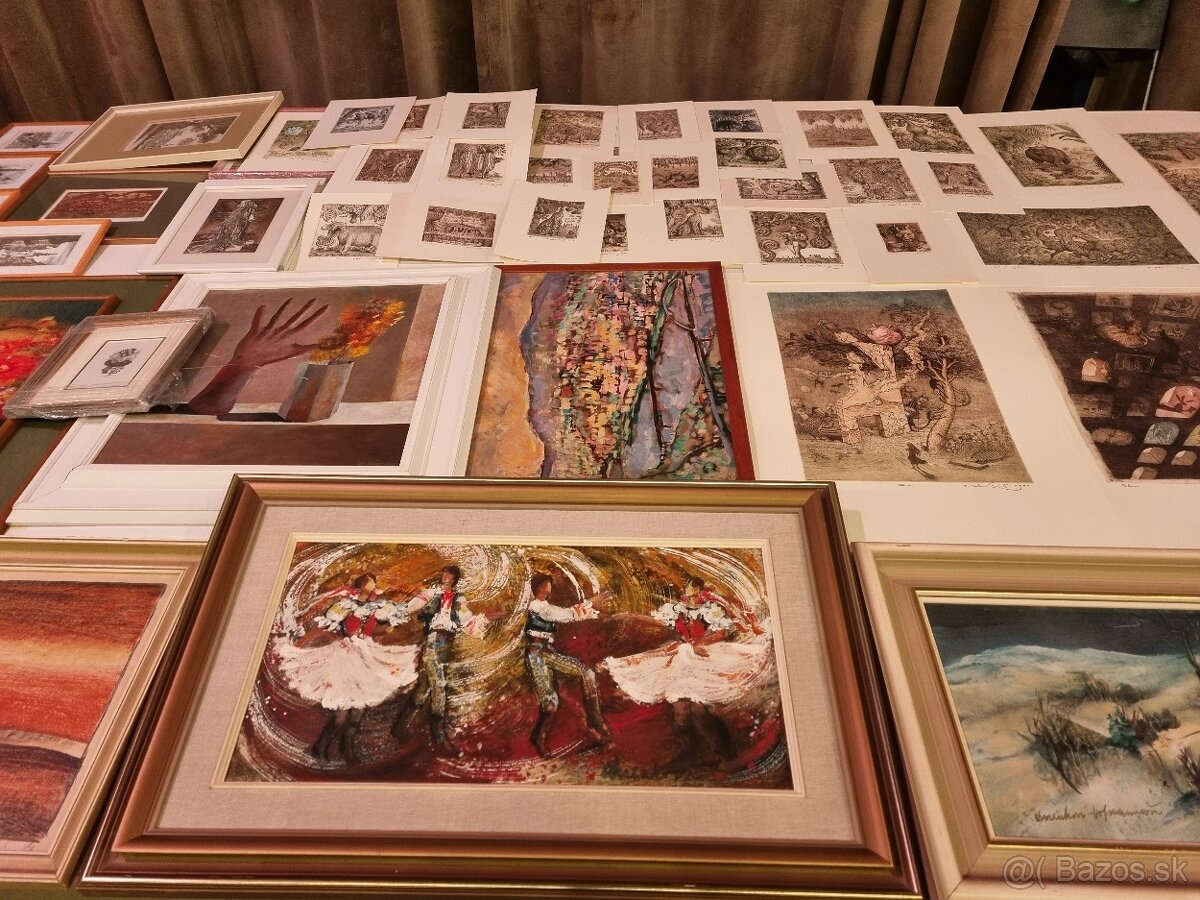 Predám rôzne obrazy a grafiky. - 2