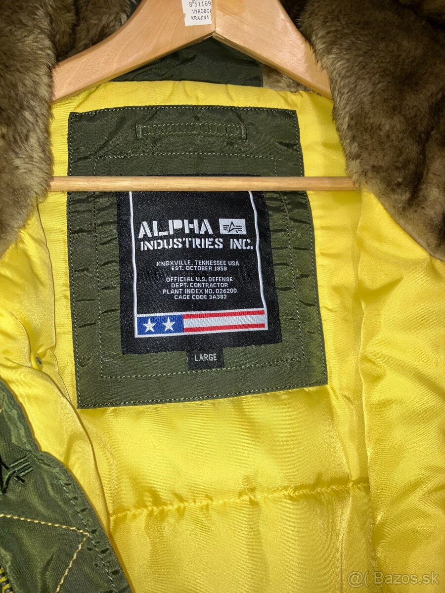 Zimný bomber Alpha Industries - 2