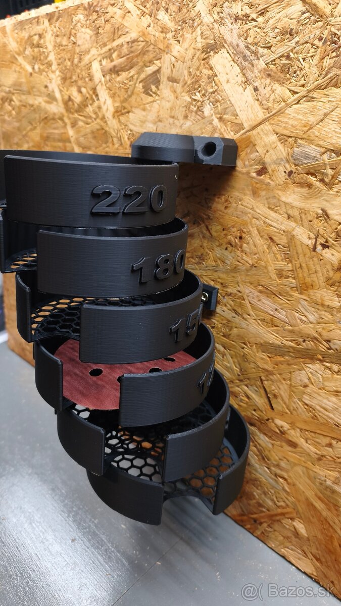 Organizér brúsnych papierov - 2