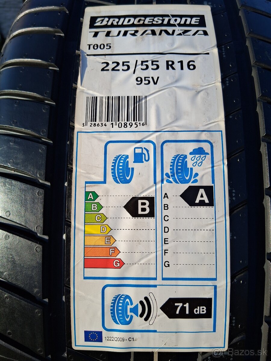 225/55 r16 letne pneumatiky - 2