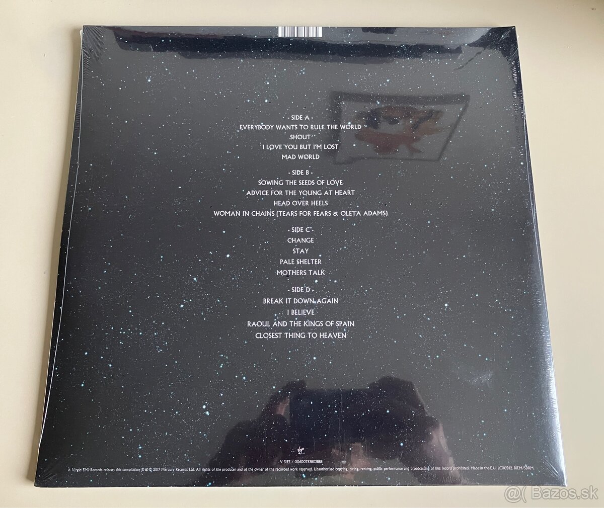 2LP Tears For Fears - Rule The World - 2