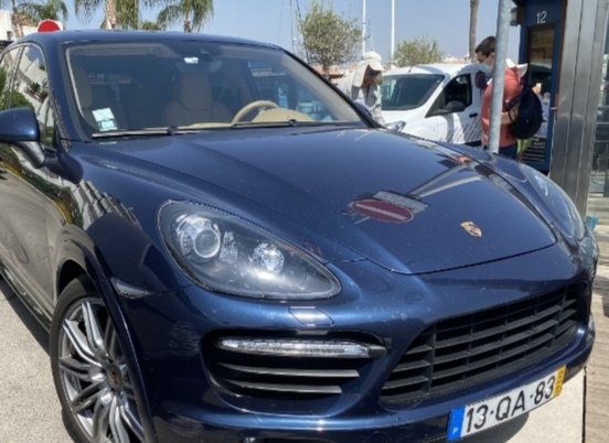 Porsche cayenne predné svetlo - 2