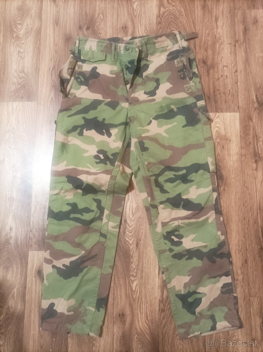 Predám originál vojenské maskáče a kanady - 2