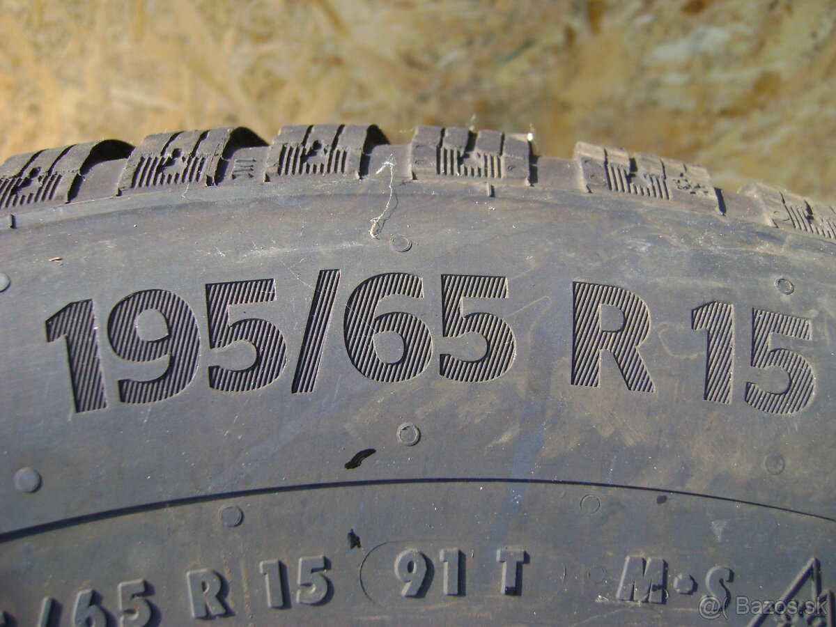 195/65 r15 zimne pneumatiky continental - 2