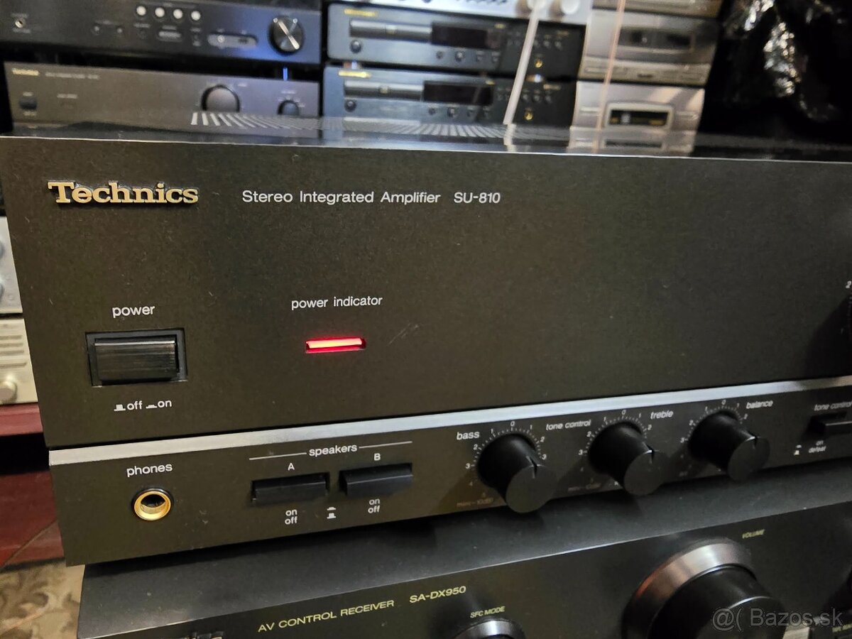 Technics SU-810 stereo zosilňovač - 2