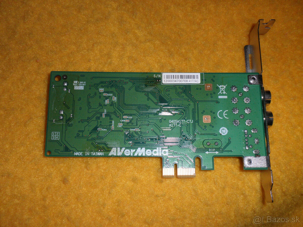 TV karta AVer TV A177 Duo Hybrid PCI-Express, DVB-T+analogTV - 2
