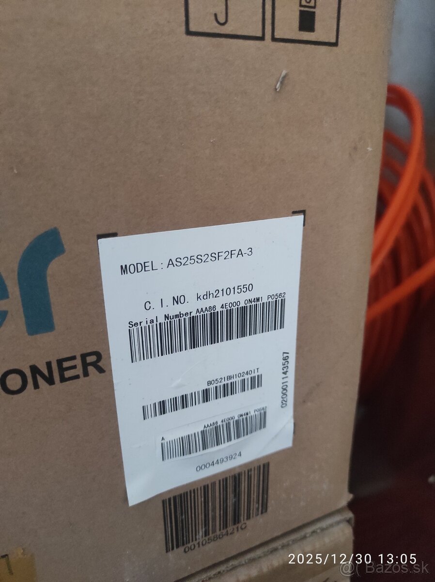 Predám klimatizáciu haier - 2