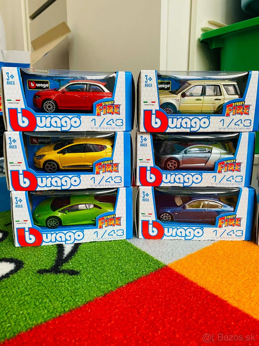 Bburago modely 1:43 - 2