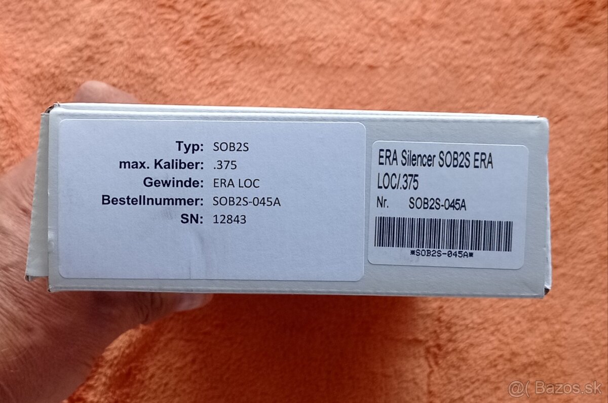 Tlmic hluku vystrelu era sob 2s - 2