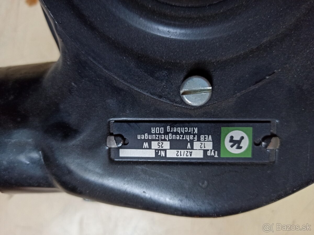 Ventilátor kúrenia na Trabant DDR - 2