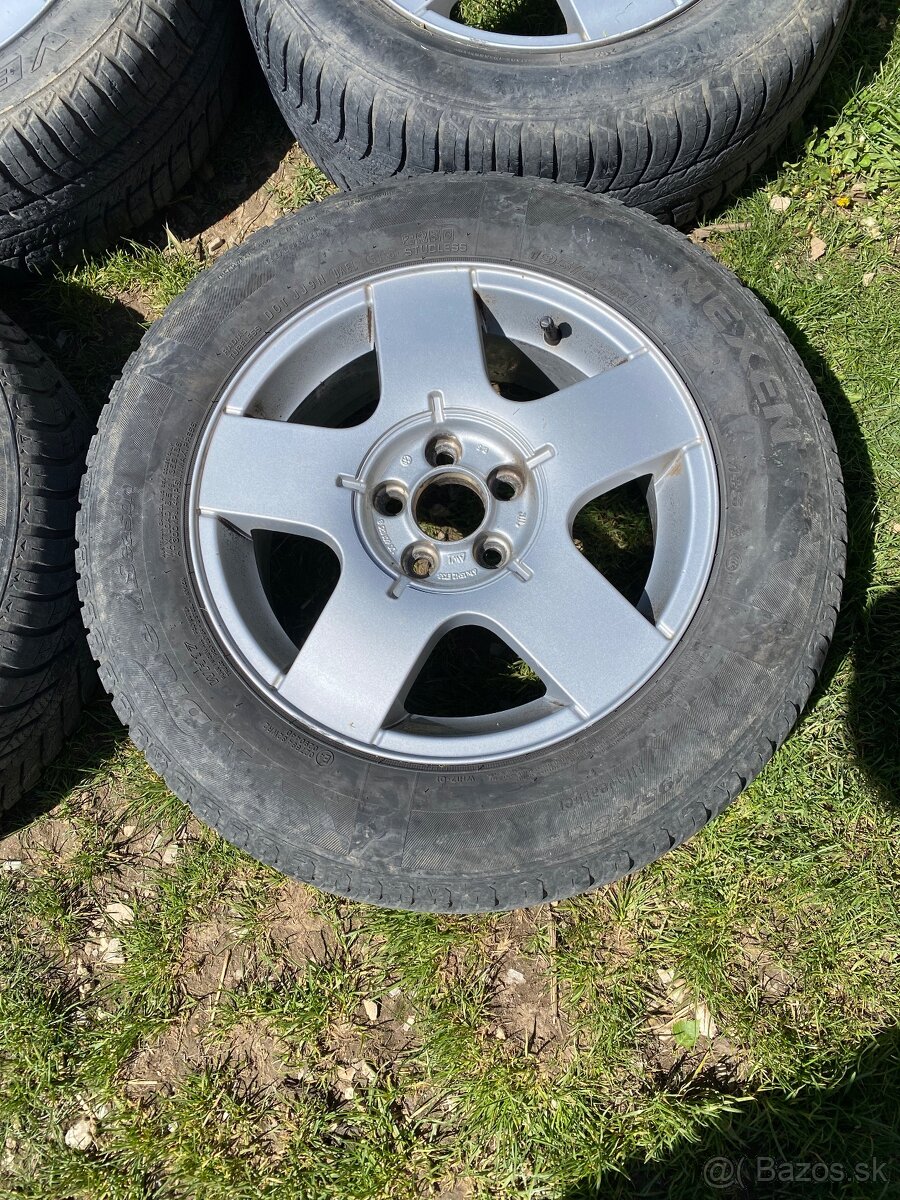 Alu disky 5x100 r15 -Celoročné pne - 2