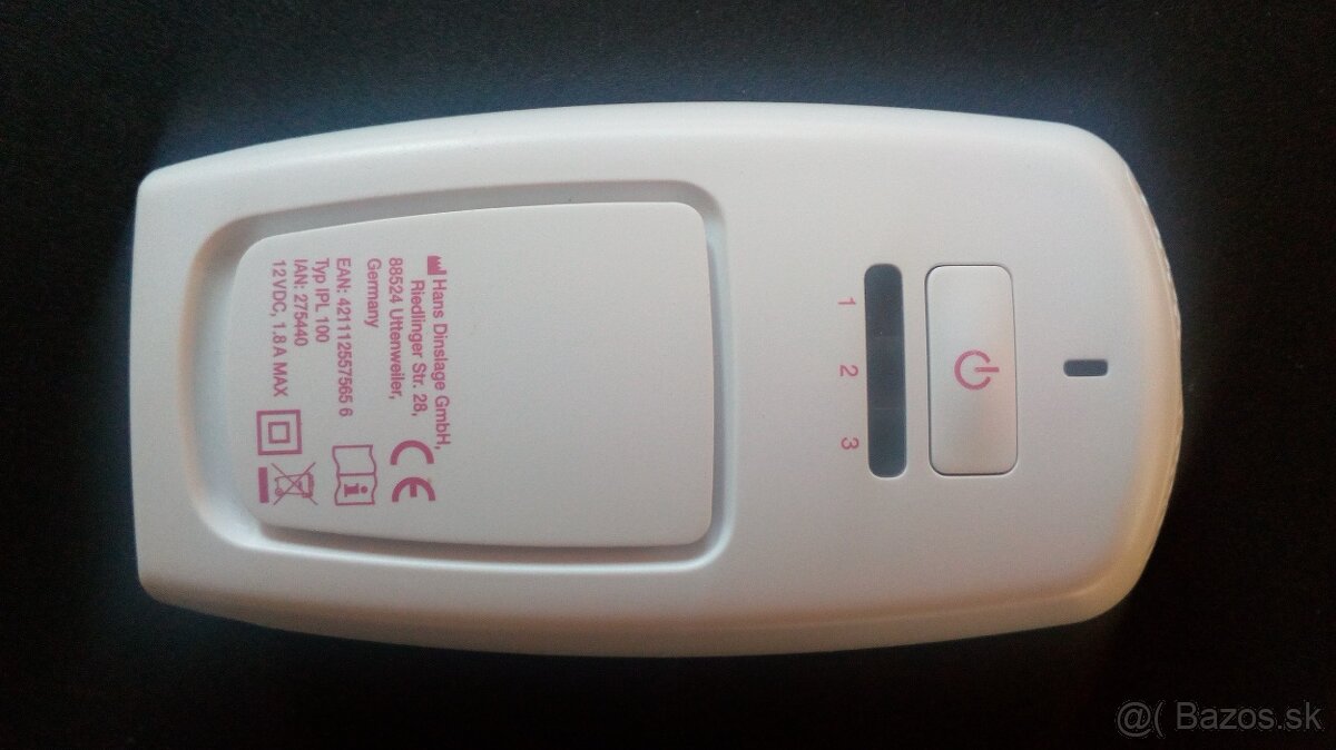 epilátor sanitas IPL 100 - 2