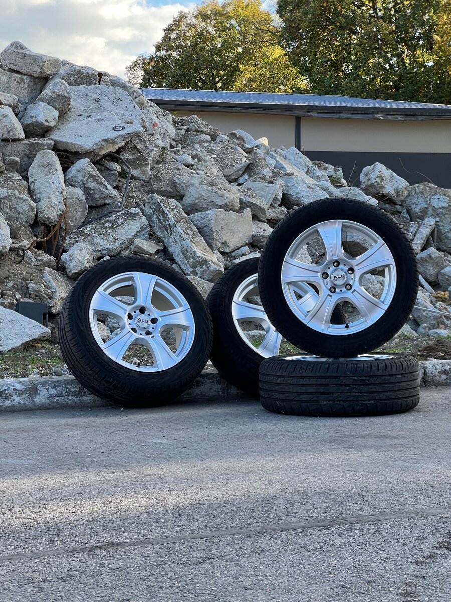 Predám letnú sadu kolies 5x112 R17 Výmena možná - 2