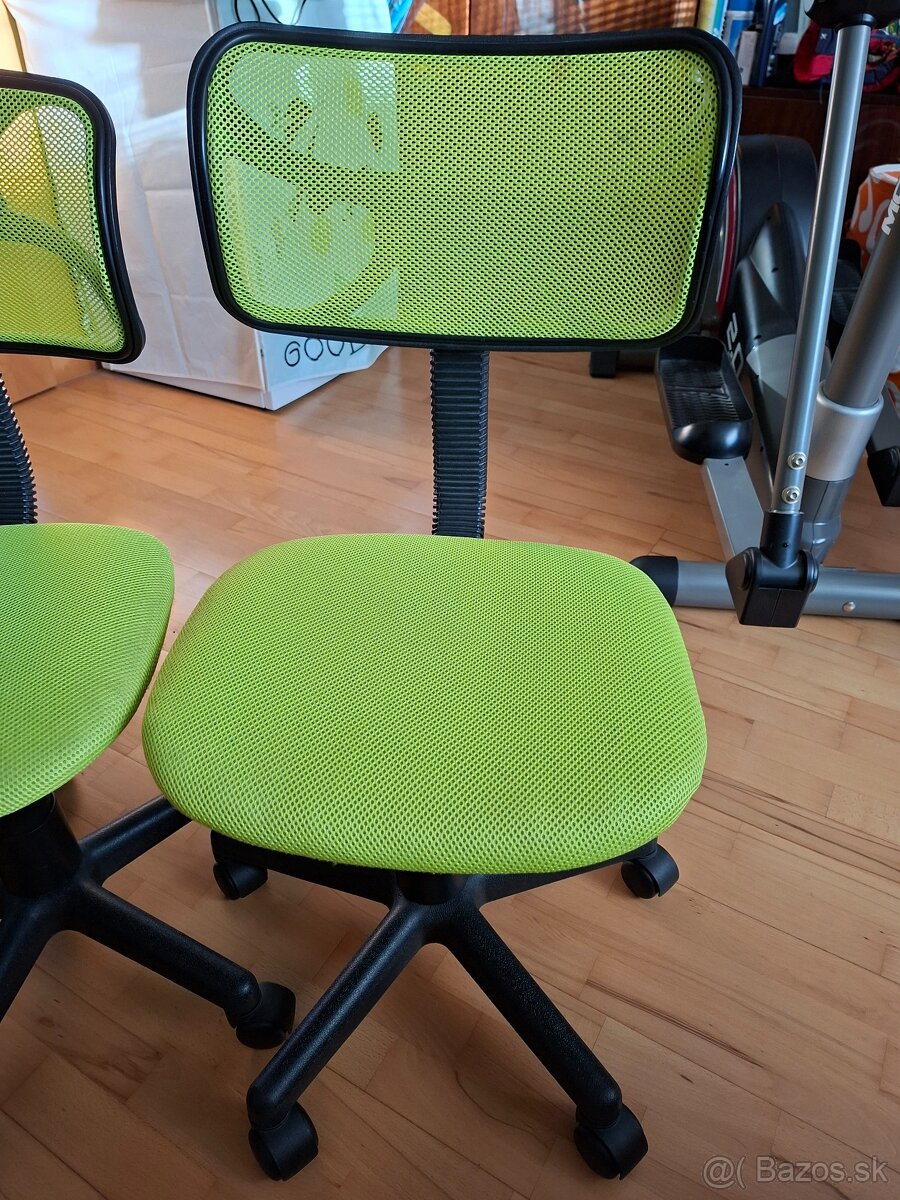 Detské kancelárske stoličky 2ks - 2