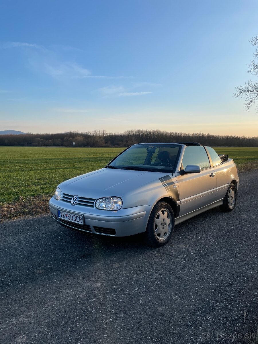 VW Golf Mk3.5 cabrio 1.6 74kw - 2