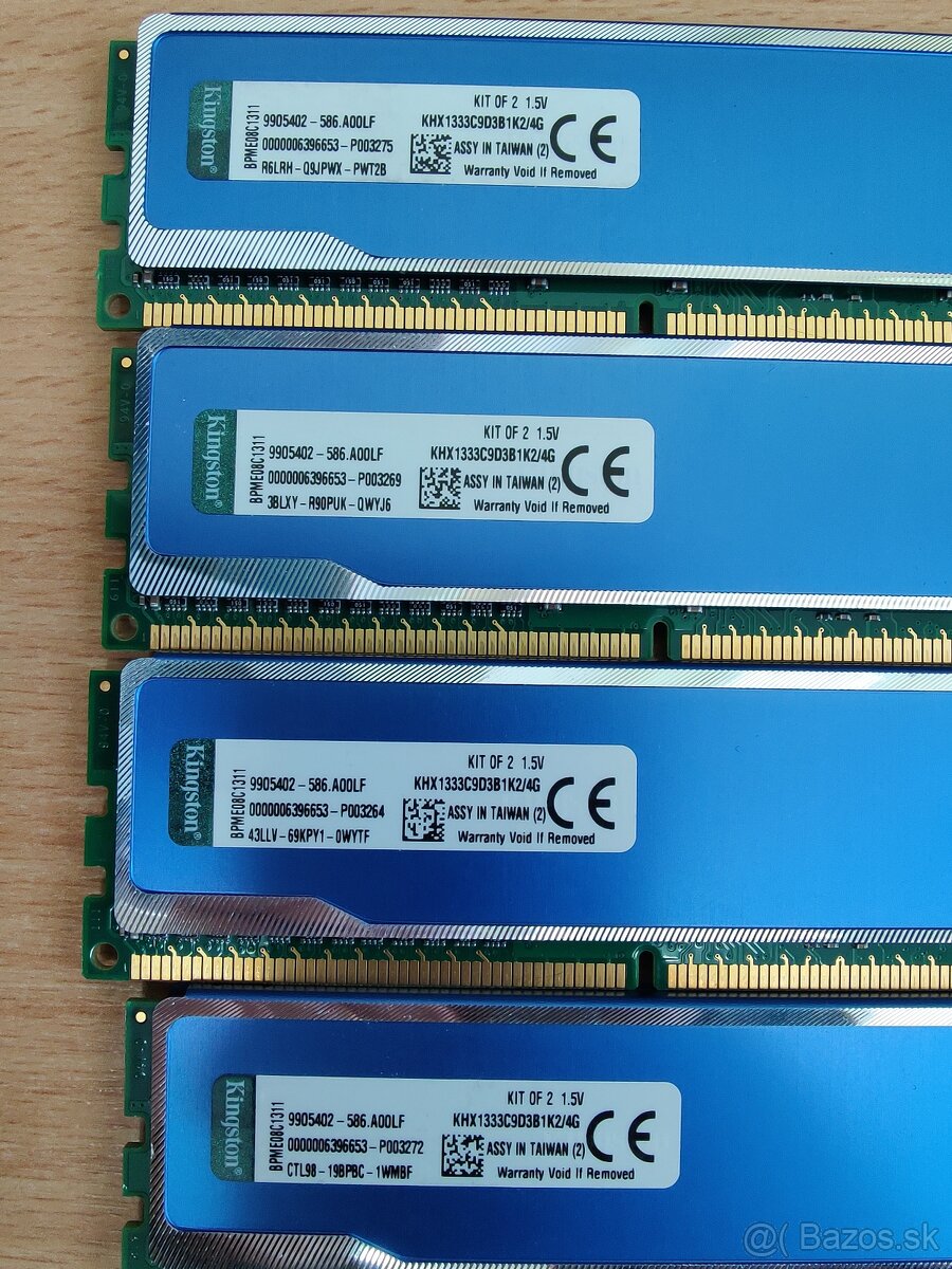 Rôzne DDR2 a DDR3 RAM - 2