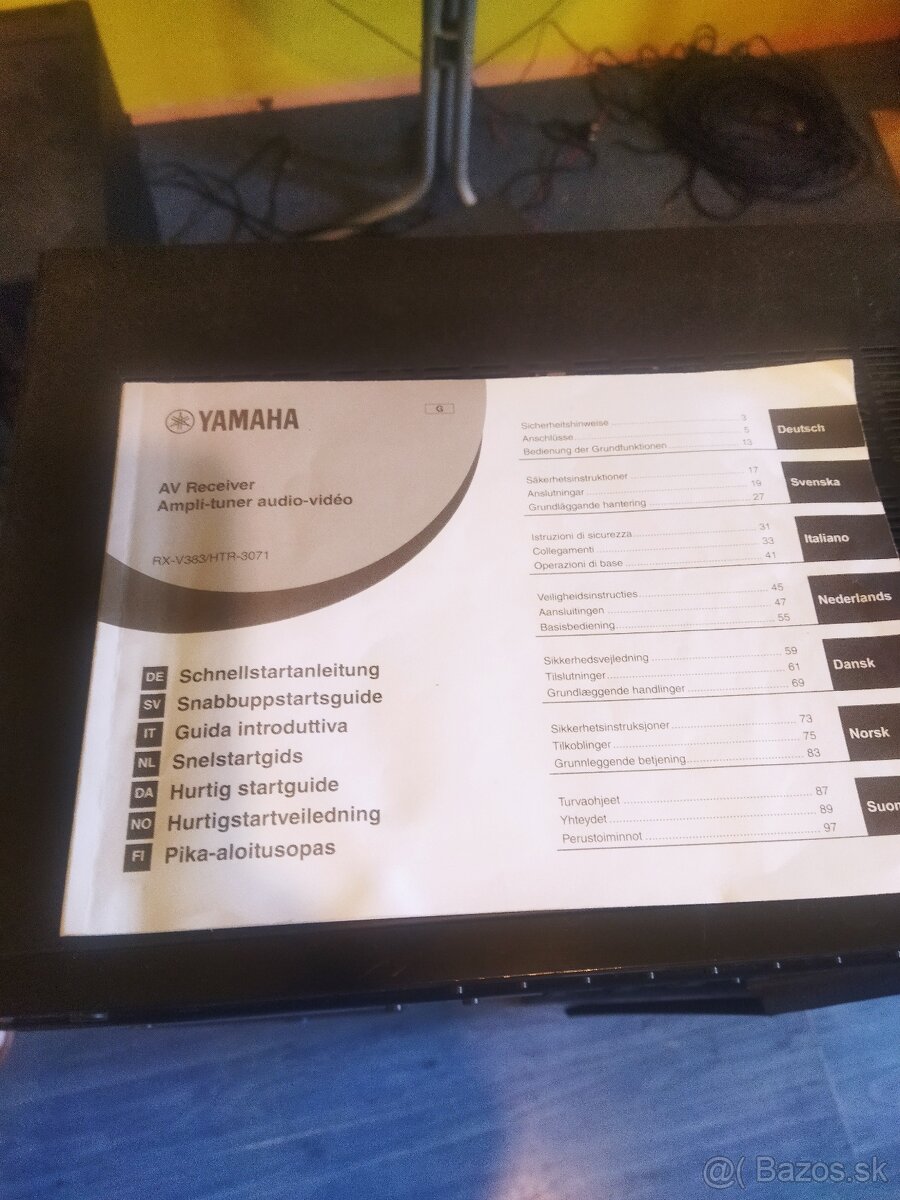 Predam receiver Yamaha - 2
