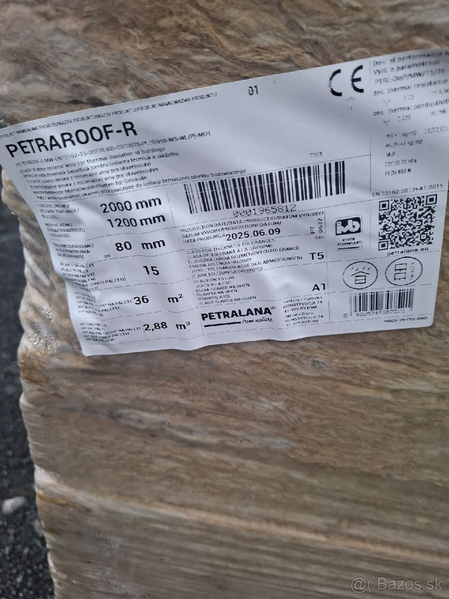 Predám vatu 80mm - 2