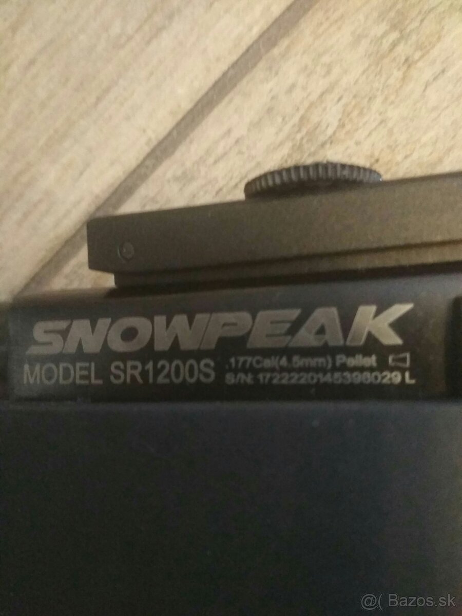 Vzduchovka Snowpeak SR1200s 4,5mm-nová - 2