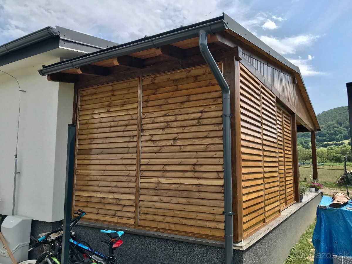 Pergoly Terasy Altánky Prístrešky Žaluzie - 2