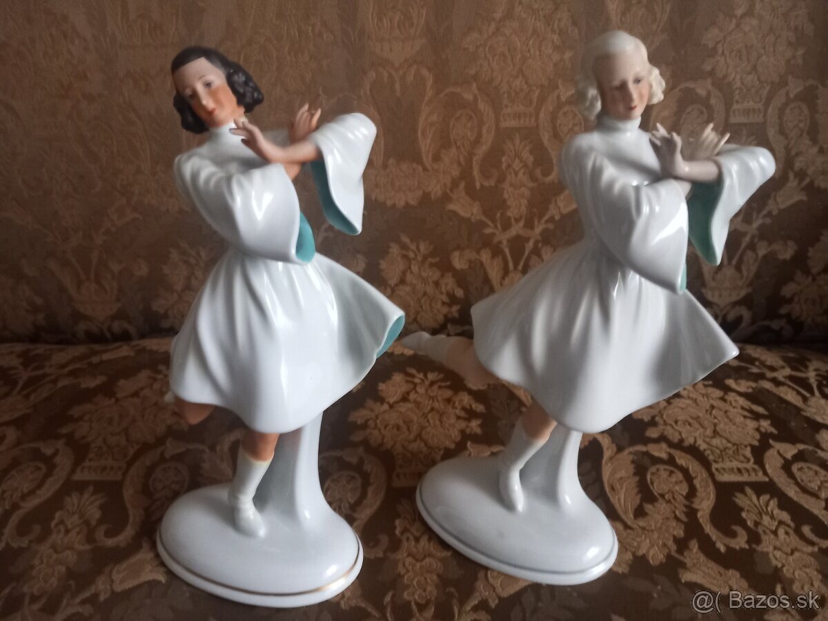 Porcelánové tanečnice Schaubach Kunst - 2