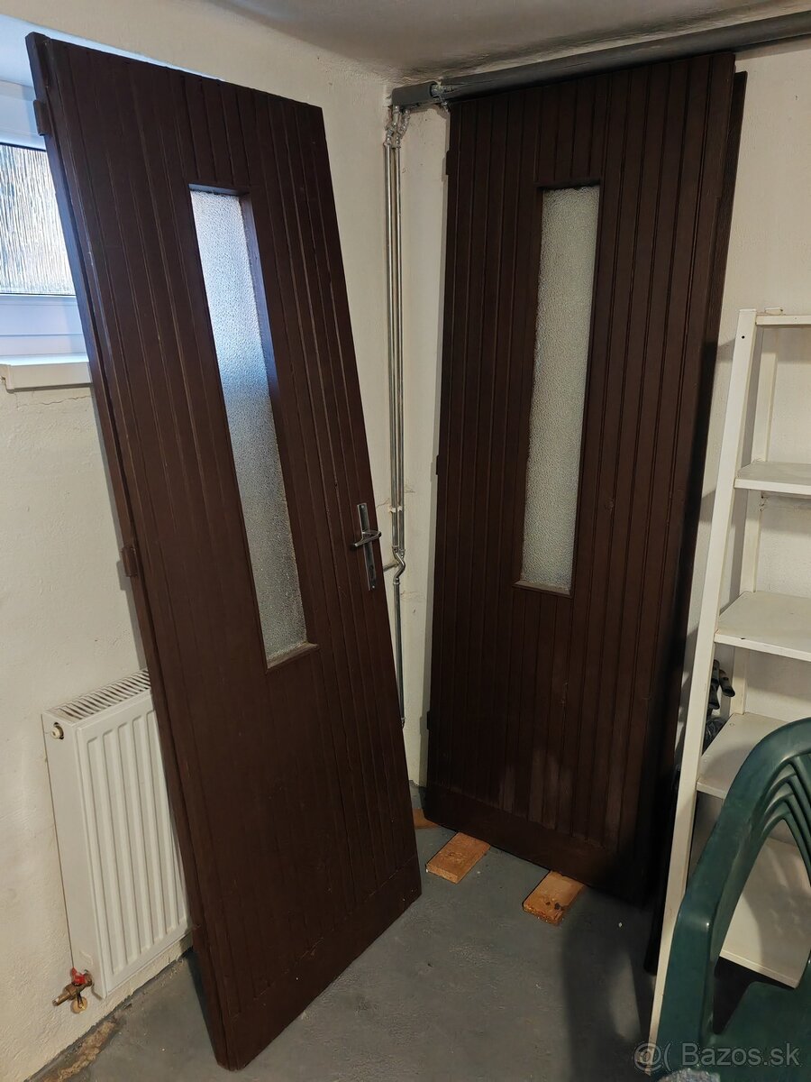 Vchodové dvere drevené 140-ky - 2