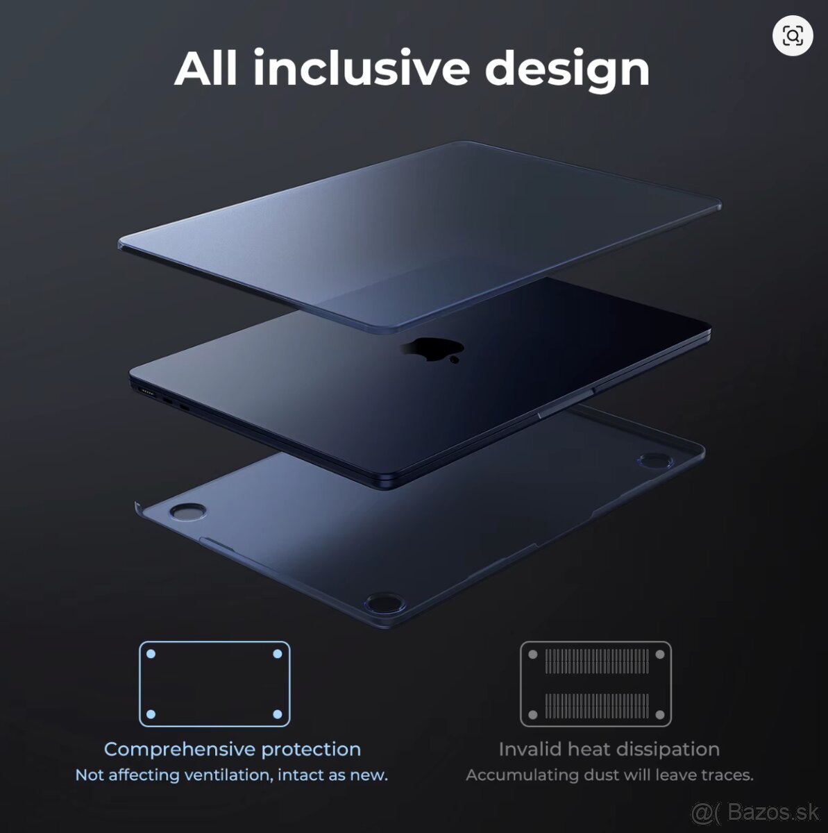 Kryt na MacBook Air 13-Palcov - 2