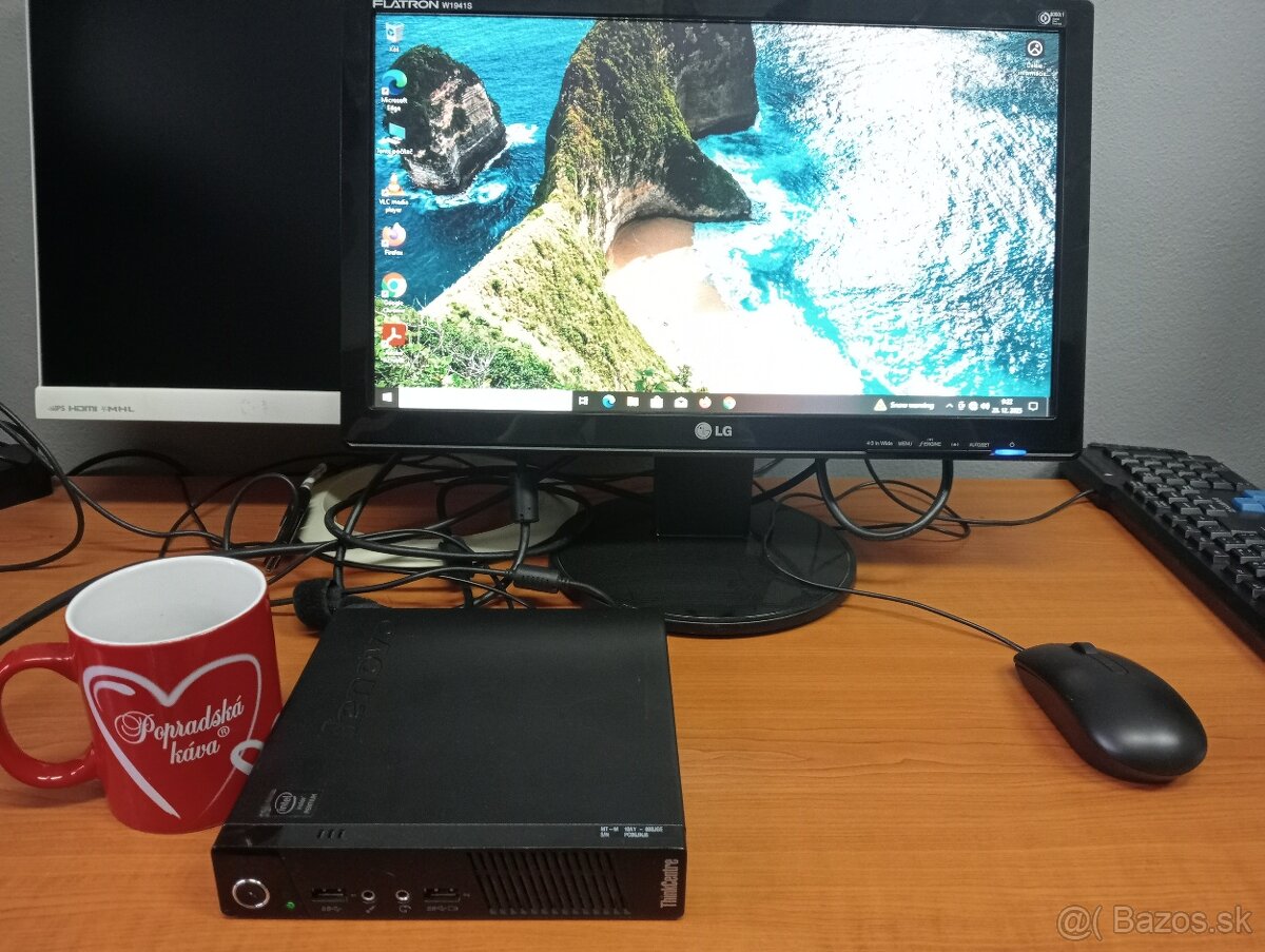 predám mini počítač Lenovo ThinkCentre M73 + Windows 10 - 2