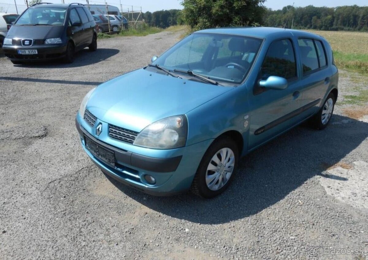 Renault Clio 1,2 55 kW KLIMA Historie benzín - 2