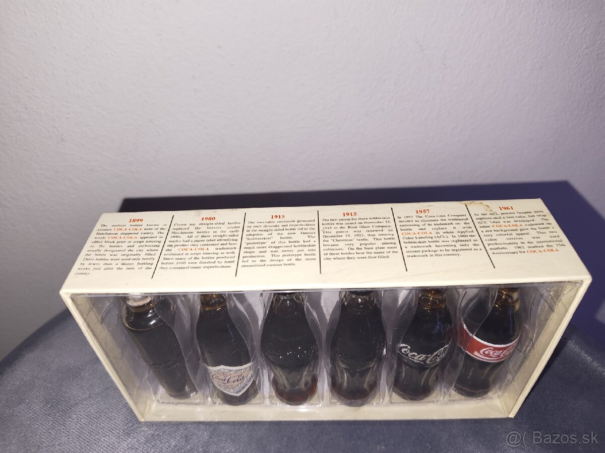Coca-Cola 1998 "Evolution mini fľaše - 2