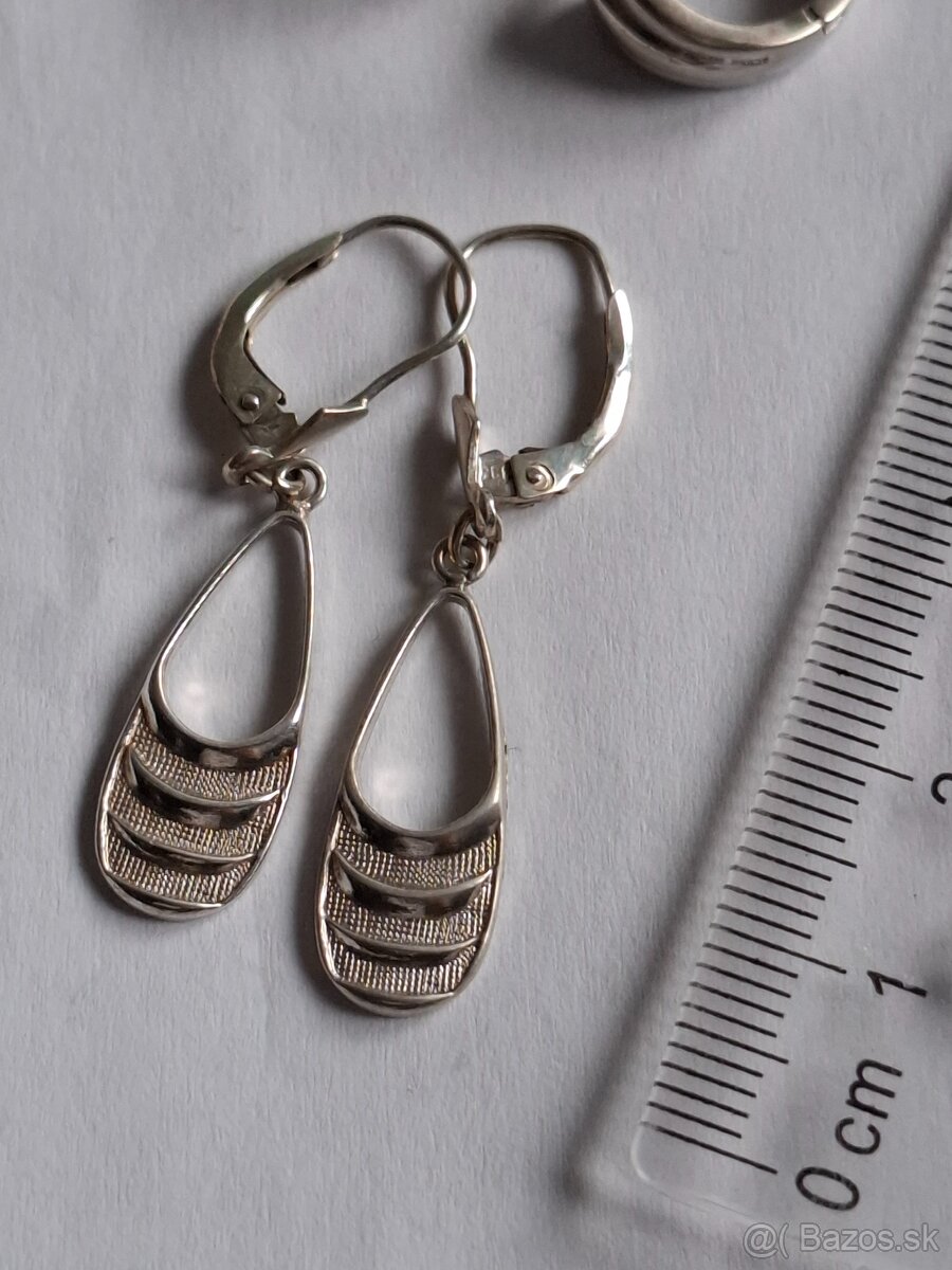 Strieborné náušnice 2 - 2